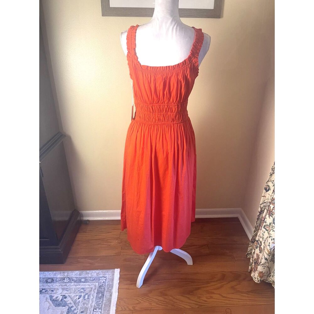NWT Lauren Conrad Womens Smocked Maxi Sundress Sz S Ruffles Feminine Coquette - Picture 13 of 13